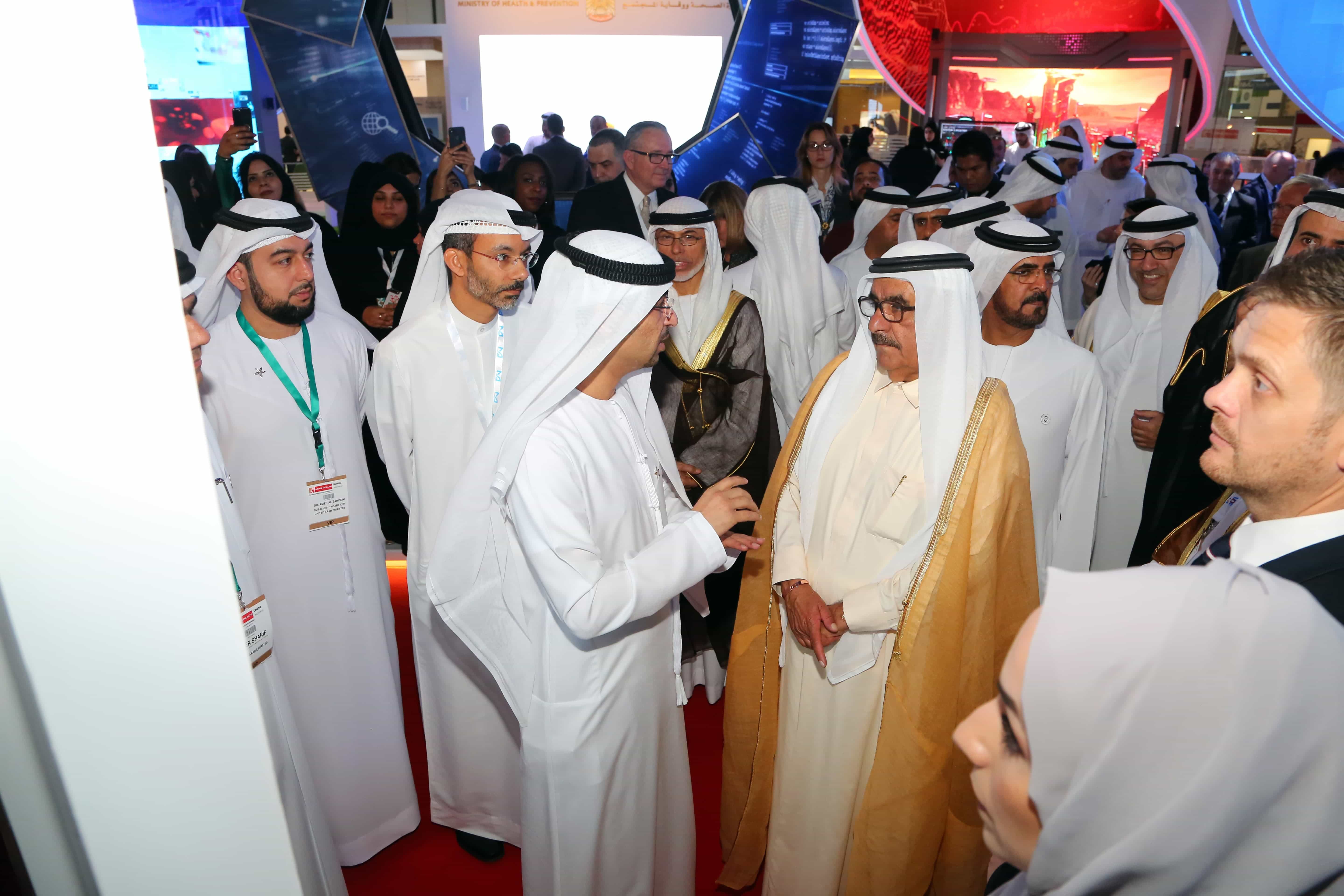 Arab Health 2018 - HH Sheikh Hamdan bin Rashid